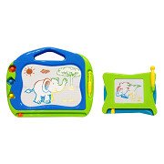 Magnetic Drawing Board 4 Colors with Travel Version