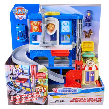 PAW Patrol Search & Rescue Speelset Pup Squad Police Station