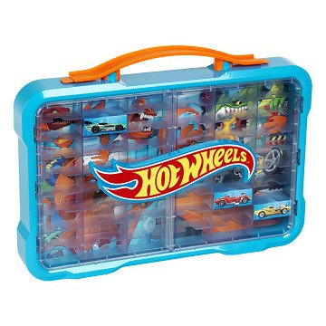Hot Wheels Vitrine mit Beleuchtung, geeignet für 54 Autos