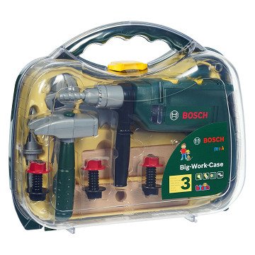 Bosch Gereedschapskoffer met Boormachine - 16dlg.