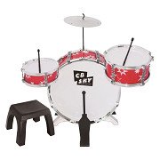 Kinderdrumstel met Kruk - 5dlg.