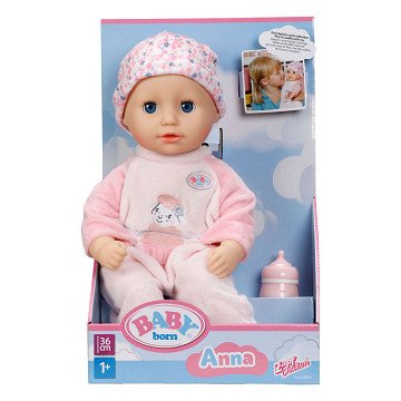 BABY born Soft Touch Little Girl Anna Rose - 36cm