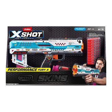 ZURU X-Shot Pro Performance Fury-X - 40 Darts