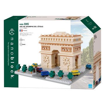 Nanoblock Bouwset Arc De Triomphe Deluxe - 1560st.