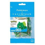 Nanoblock Bouwset Pokémon Bulbasaur - 120st.