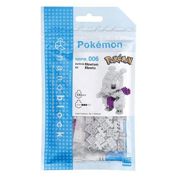 Nanoblock Bouwset Pokémon Mewtwo - 130st.