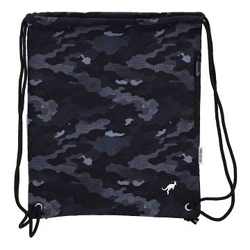 Kangourou Grey Camo Gym Bag
