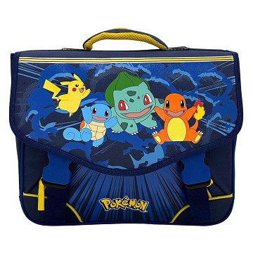Pokemon School Bag 2 Compartments with Front Pocket