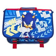 Sonic Schooltas met 2 Compartimenten en Voorvak