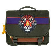 Stones and Bones Tiger Facet Khaki Lake School Bag