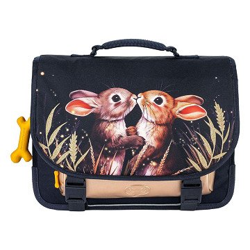 Stones and Bones Twilight Bunnies Navy Lotus Schooltas