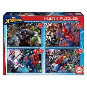 Spider-Man 4-in-1 Jigsaw Puzzle - 50-80-100-150 pieces