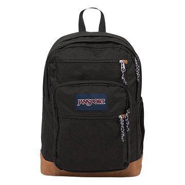 Jansport Cool Student Black Rugzak met Laptopvak