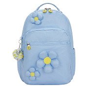 Kipling Seoul Lap Rugzak - Bloom Crush Metallic