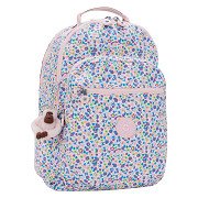 Kipling Seoul Laptop Rugzak - Digi Flower Print