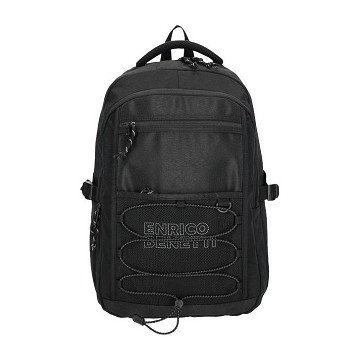 Enrico Benetti Rugzak Anchorage zwart - Laptop 17 inch