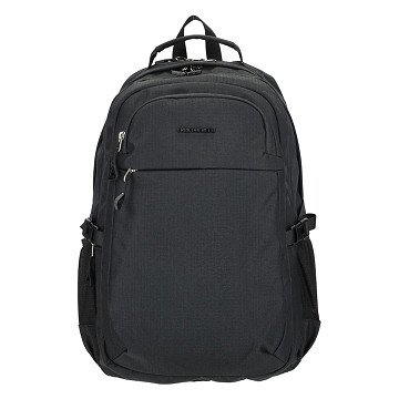 Enrico Benetti Rugzak Luzern zwart - Laptop 17 inch