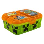 Minecraft lunchbox met 4 Compartimenten