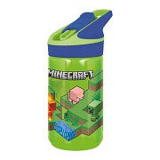 Minecraft Tritan Premium Bidon Drinkfles - 480ml