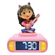 Gabby Dollhouse 3D Digital Alarm Clock with Light and Sound