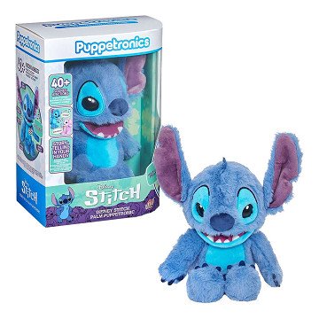 Disney Stitch Palm Puppetronic Interactive Plush Toy