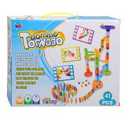 Marble run with Domino, 41 pcs.