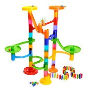 Marble run with Domino, 88 pcs.