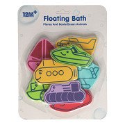 Bath toys Foam, 8 pcs.