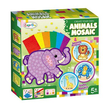 Mozaiek Knutselen Dierentuindieren