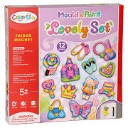 Gipsabdruckmagnete - 12 Designs