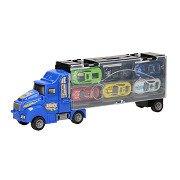 Aufbewahrungs-Autotransporter – Blau