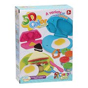 Clay set - Breakfast - 4Clay pots - 10 pcs.