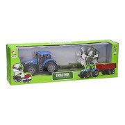 Tractor with Hay Tedder 1:32
