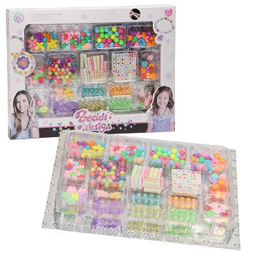 Colored Bead Set, 17pcs.