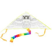 Color your own Kite - Owl