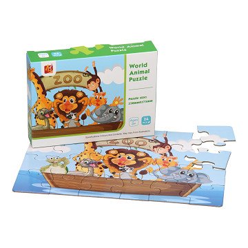 Puzzle Zoo, 24 pcs.