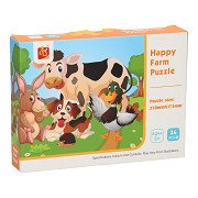 Puzzle Bauernhof, 24-tlg.