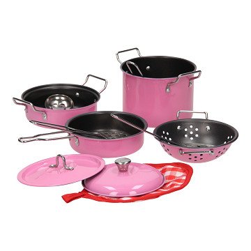 Pink Pan Set, 11 pcs.