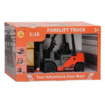 Forklift with Friction Motor, 1:16.