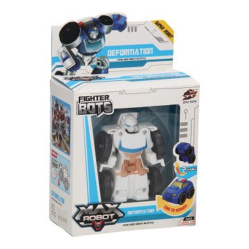 Max Robot Transform Car - Police