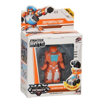 Max Robot Transform Car - Orange