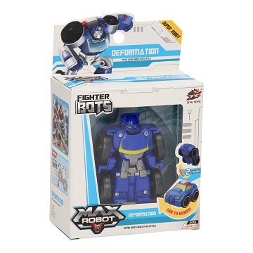 Max Robot Transform Car - Blue