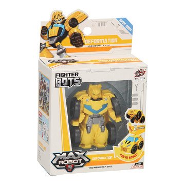 Max Robot Transform Car - Yellow