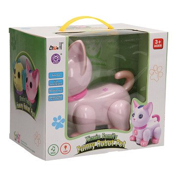 Robot Cat with Light and Sound