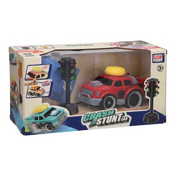 Crash Stunt-Auto-Set - Rot