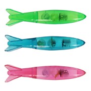 Diving Torpedoes with Light, 3pcs.