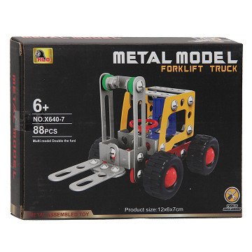 Construction set forklift, 88 pcs.