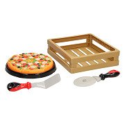 Cut Food in Crate - Pizza