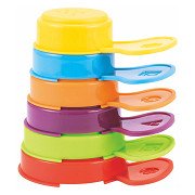 Stacking Cups with Handle, 6 pcs.