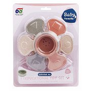 Stapelbekers met Handvat Pastel, 6dlg.